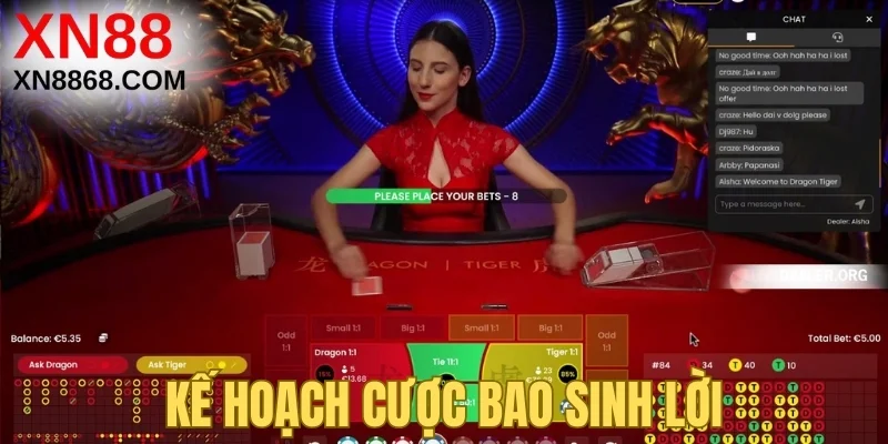 Kế hoạch cược bao sinh lời tại xn88