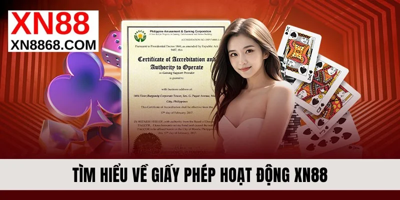 Tìm hiểu về giấy phép hoạt động XN88